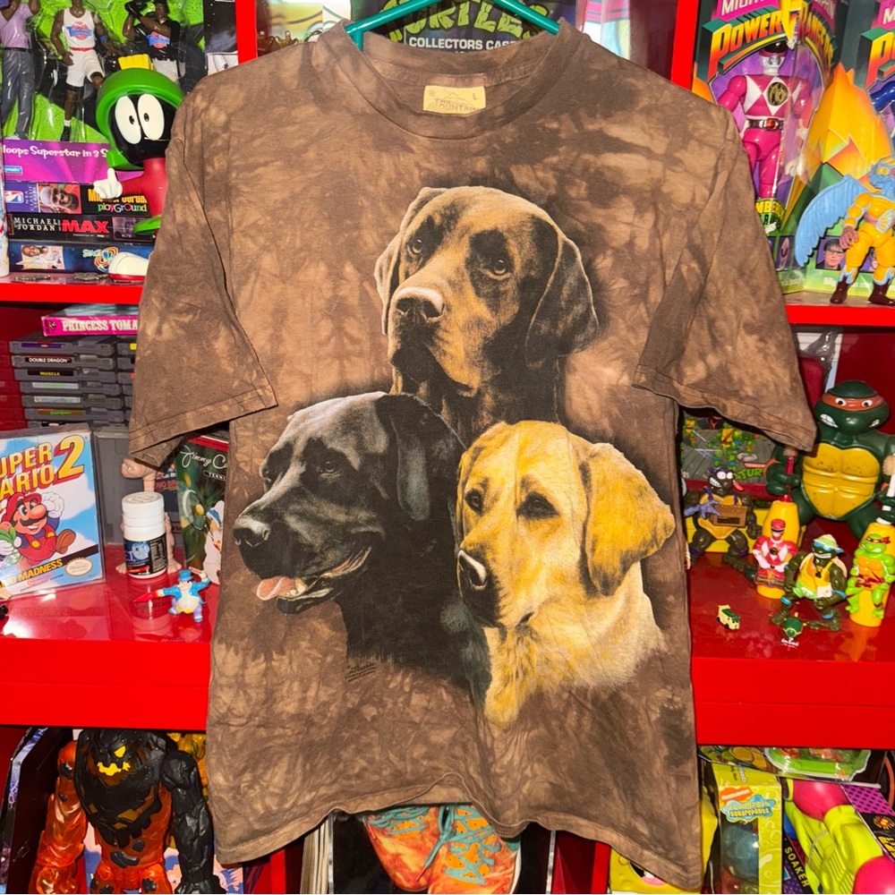 Vintage 2000’ x The Mountain x Lab Retriever T-shirt